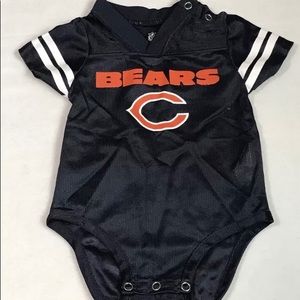 chicago bears  infants sz 6/9 months bodysuit snap